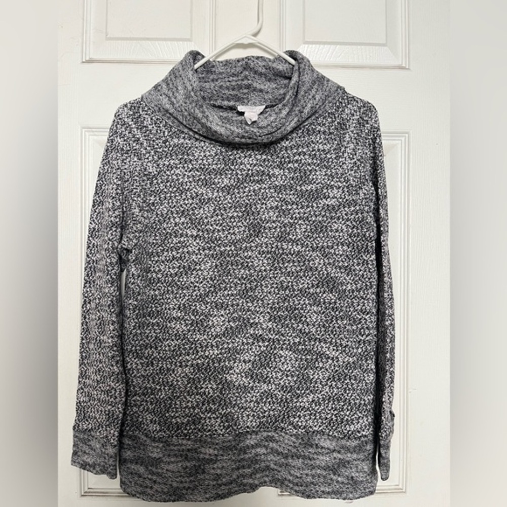 LOFT Monochrome Knit Lounge Top